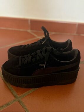 Fenty PUMA Women's Black Platform Sneakers